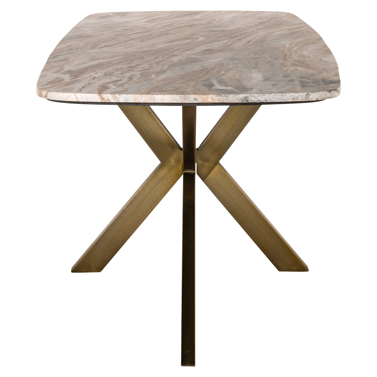 Richmond Interiors Esstisch Bottega Blush beige danish oval 190 Esstisch Richmond Interiors