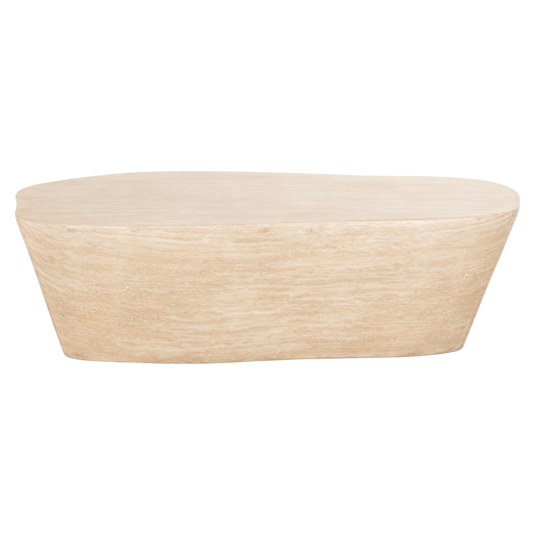 Richmond Interiors Couchtisch Fictus beige 125 Couchtisch Richmond Interiors