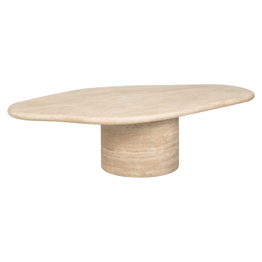Richmond Interiors Couchtisch Fictus beige 130 Couchtisch Richmond Interiors
