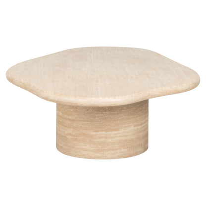 Richmond Interiors Couchtisch Fictus beige 130 Couchtisch Richmond Interiors