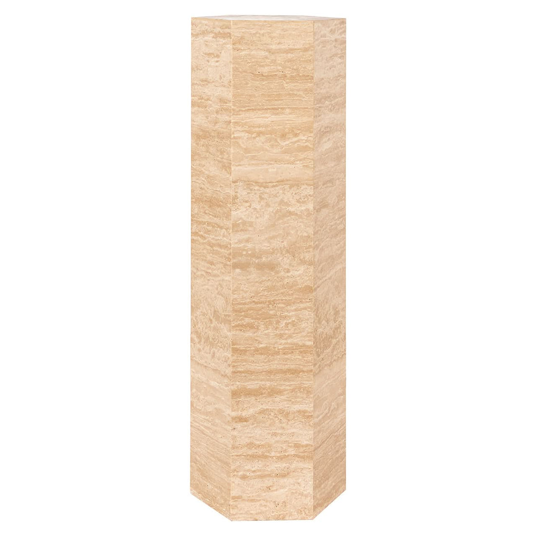 Richmond Interiors Säule Vespin naturbeige Travertin (Beige) Säule Richmond Interiors