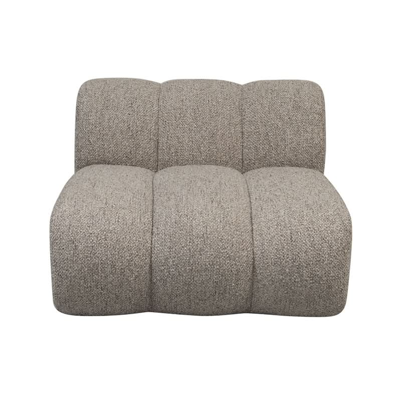 Pole to Pole New York Middle Part Modul Sofa – Sand Boucle Modul-Sofa Pole to Pole