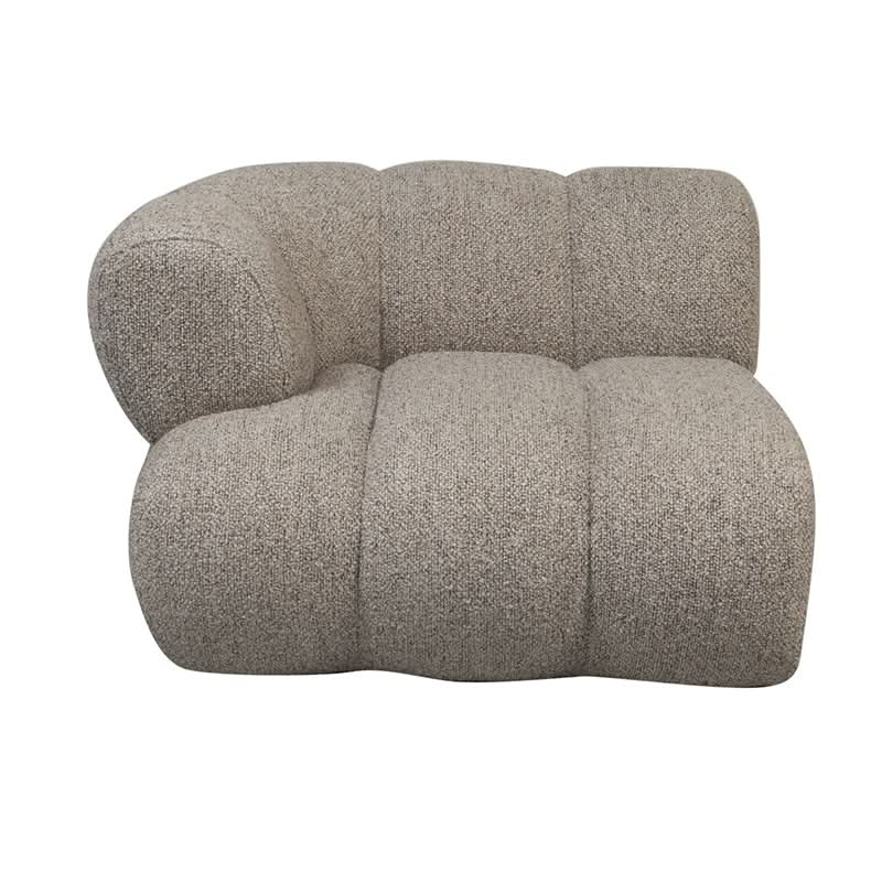 Pole to Pole New York Left Arm Modul Sofa – Sand Boucle Modul-Sofa Pole to Pole