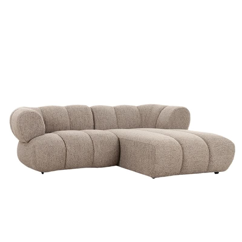 Pole to Pole Sofa New York 2.5-Sitzer (Lounge rechts) Sand Boucle 2,5-Sitzer Pole to Pole