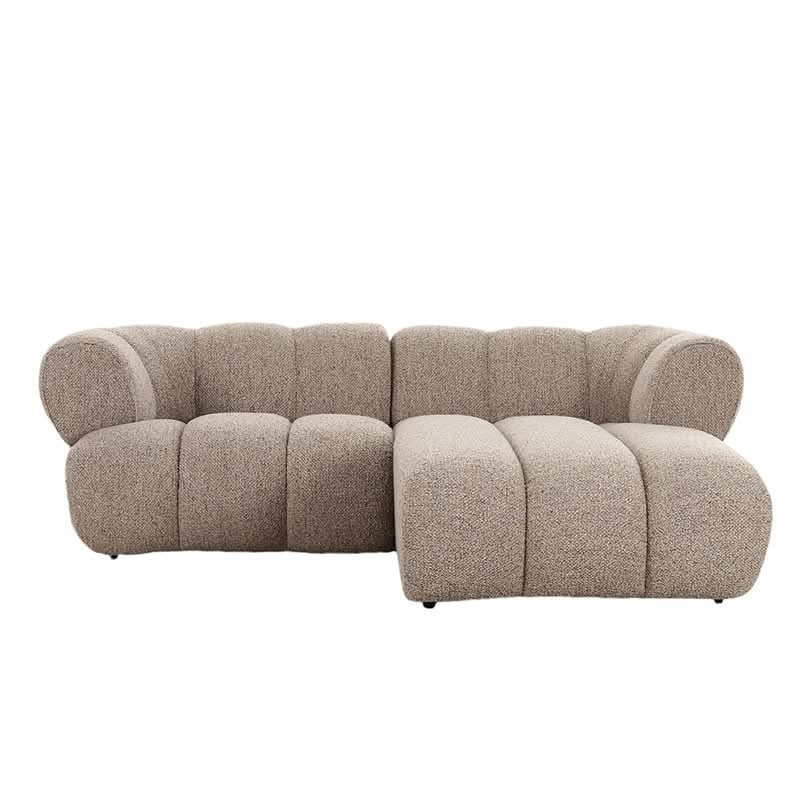 Pole to Pole Sofa New York 2.5-Sitzer (Lounge rechts) Sand Boucle 2,5-Sitzer Pole to Pole