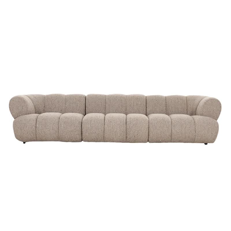 Pole to Pole Sofa New York 4-Sitzer Sand Boucle 4-Sitzer Sofa Pole to Pole