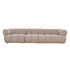 Pole to Pole Sofa New York 4-Sitzer Sand Boucle 4-Sitzer Sofa Pole to Pole