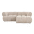 Pole to Pole Sofa New York 2.5-Sitzer (Lounge rechts) Beige 2,5-Sitzer Pole to Pole