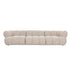 Pole to Pole Sofa New York 4-Sitzer Beige 4-Sitzer Sofa Pole to Pole