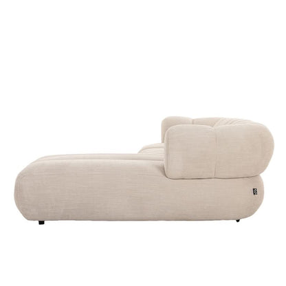 Pole to Pole Sofa New York 4-Sitzer (Lounge rechts) Beige 4-Sitzer Sofa Pole to Pole