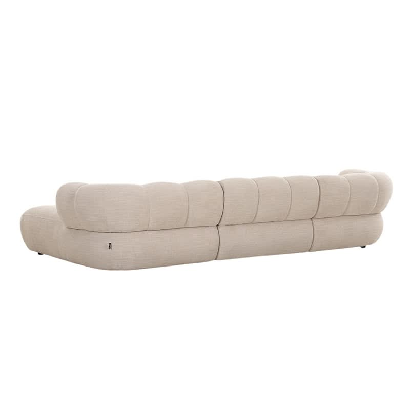 Pole to Pole Sofa New York 4-Sitzer (Lounge rechts) Beige 4-Sitzer Sofa Pole to Pole