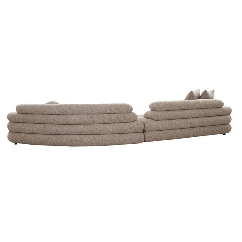 Pole to Pole Sofa Cairo 6-Sitzer Sand Boucle 6-Sitzer Sofa Pole to Pole