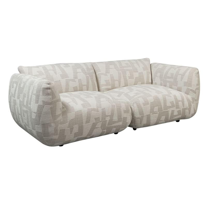 Pole to Pole Amsterdam 2,5 Sitzer Sofa – White Glyphs 2,5-Sitzer Pole to Pole