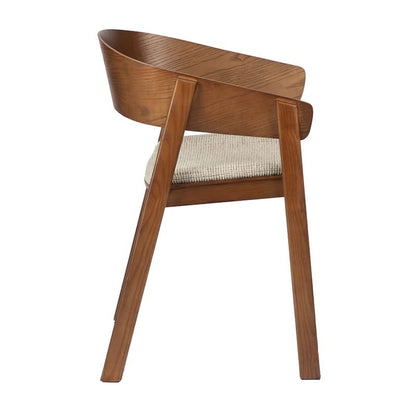 Pole to Pole – Edo Holz-Armlehnenstuhl Reddish (2er-Set) 2er-Set Esszimmerstühle Pole to Pole