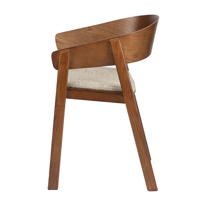 Pole to Pole – Edo Holz-Armlehnenstuhl Reddish (2er-Set) 2er-Set Esszimmerstühle Pole to Pole