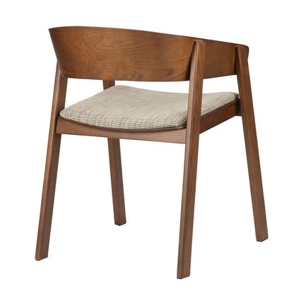 Pole to Pole – Edo Holz-Armlehnenstuhl Reddish (2er-Set) 2er-Set Esszimmerstühle Pole to Pole