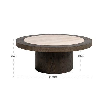 Richmond Interiors Couchtisch Nando brown Couchtisch Richmond Interiors