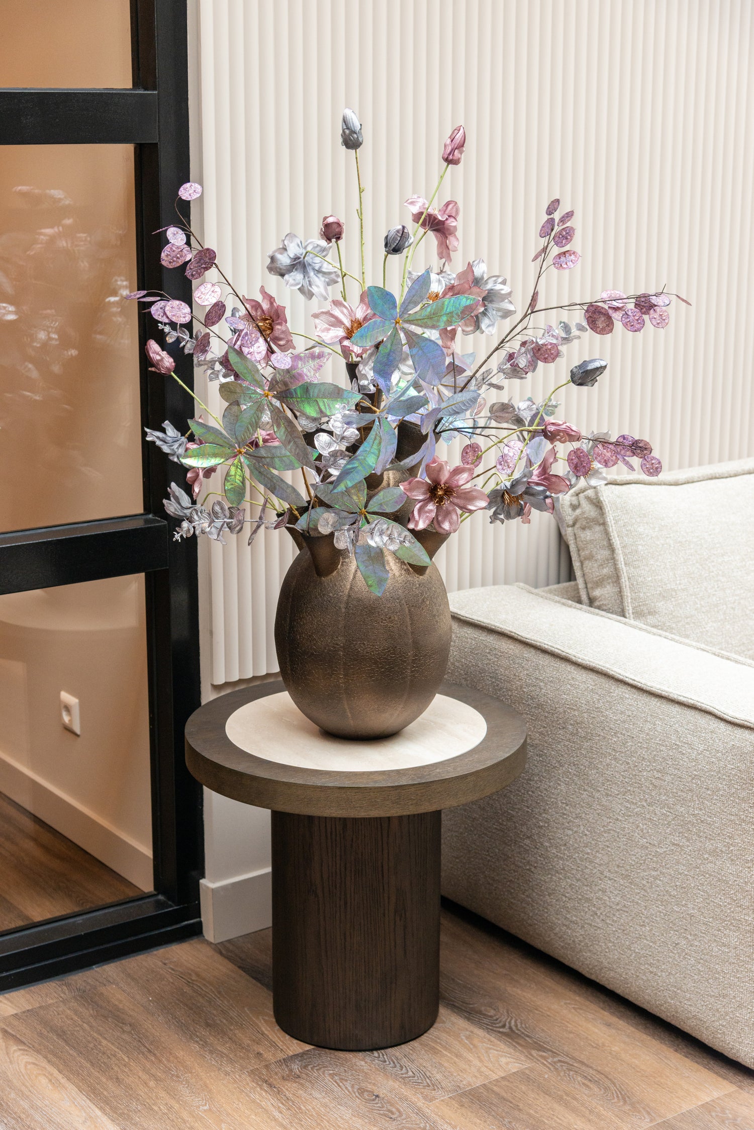 Richmond Interiors Beistelltisch Nando brown Beistelltisch Richmond Interiors