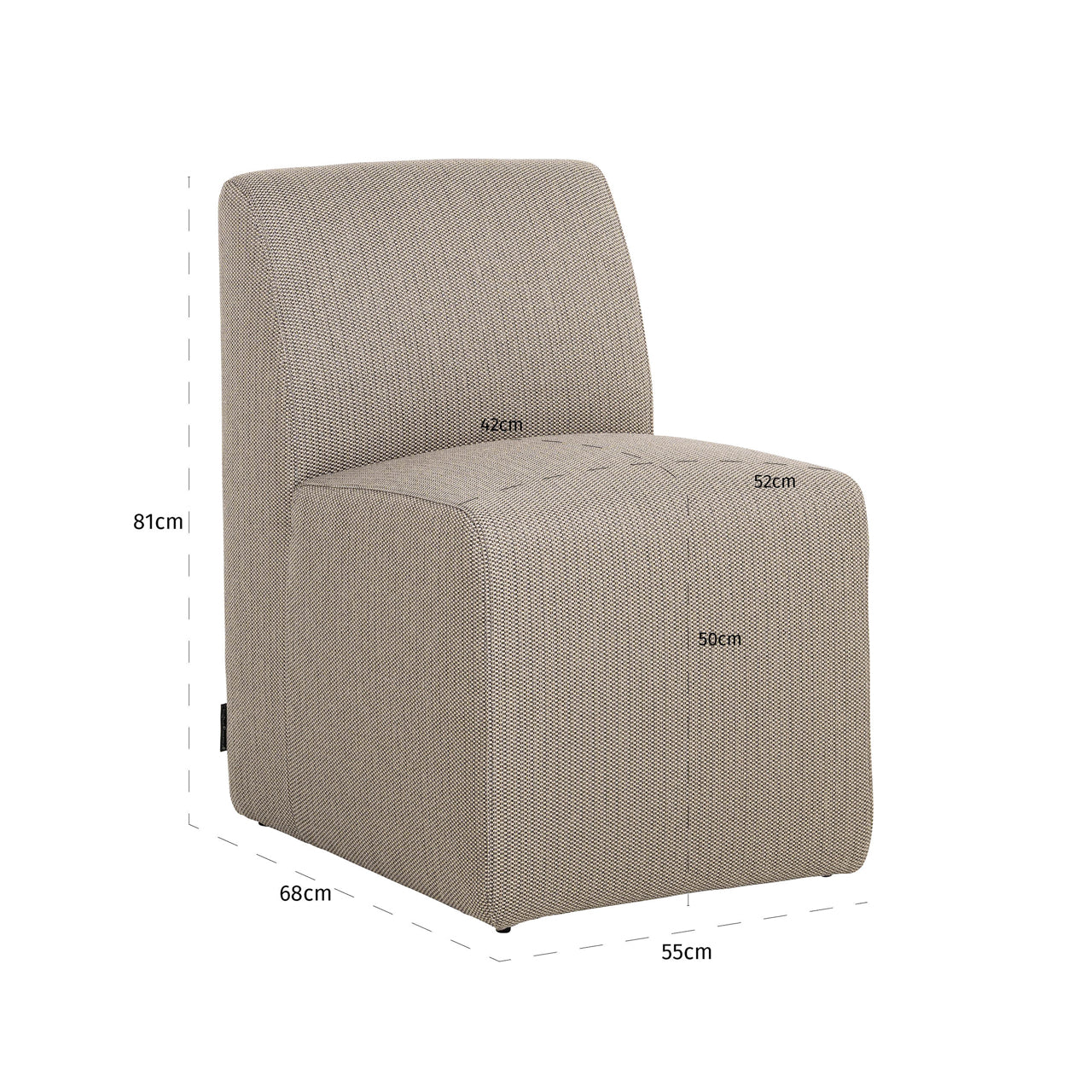 Richmond Interiors Outdoor Stuhl Riva taupe Outdoor Stuhl Richmond Interiors
