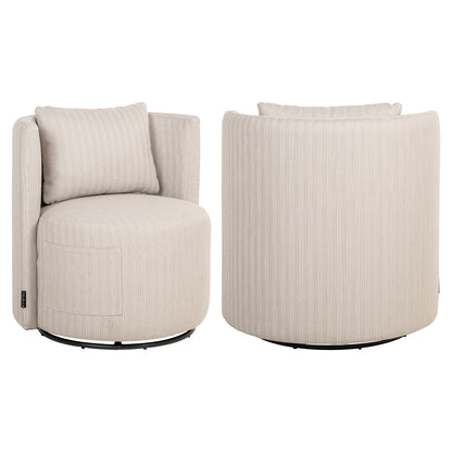 Richmond Interiors Outdoor Stuhl Marlin beige swivel Outdoor Stuhl Richmond Interiors