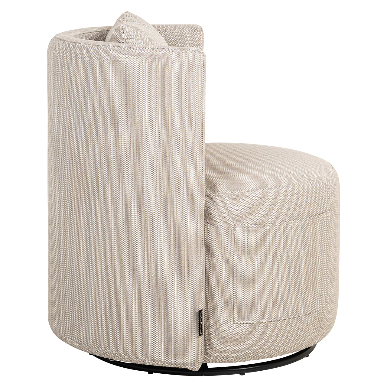 Richmond Interiors Outdoor Drehstuhl Marlin beige (22080 Beige) Outdoor Drehstuhl Richmond Interiors