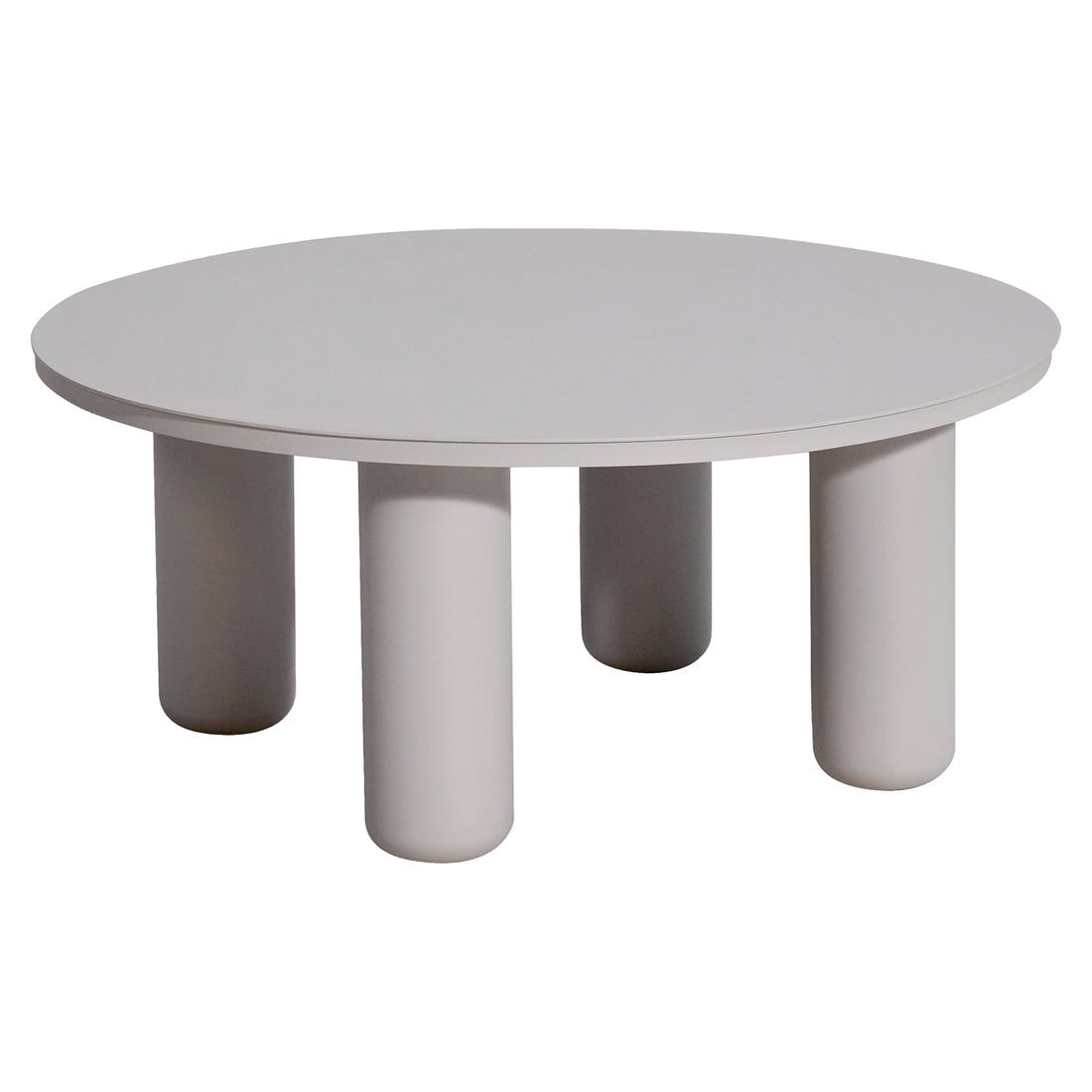 Richmond Interiors Gartencouchtisch Quinn light beige 86Ø Gartencouchtisch Richmond Interiors