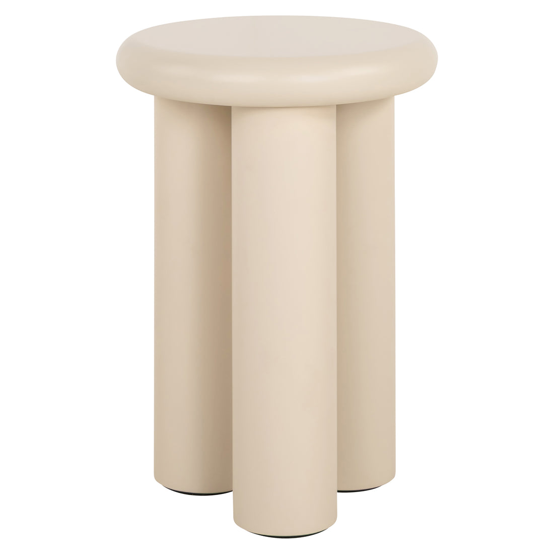 Richmond Interiors Beistelltisch Elbaz beige 35Ø Beistelltisch Richmond Interiors