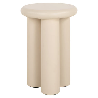 Richmond Interiors Beistelltisch Elbaz beige 35Ø Beistelltisch Richmond Interiors