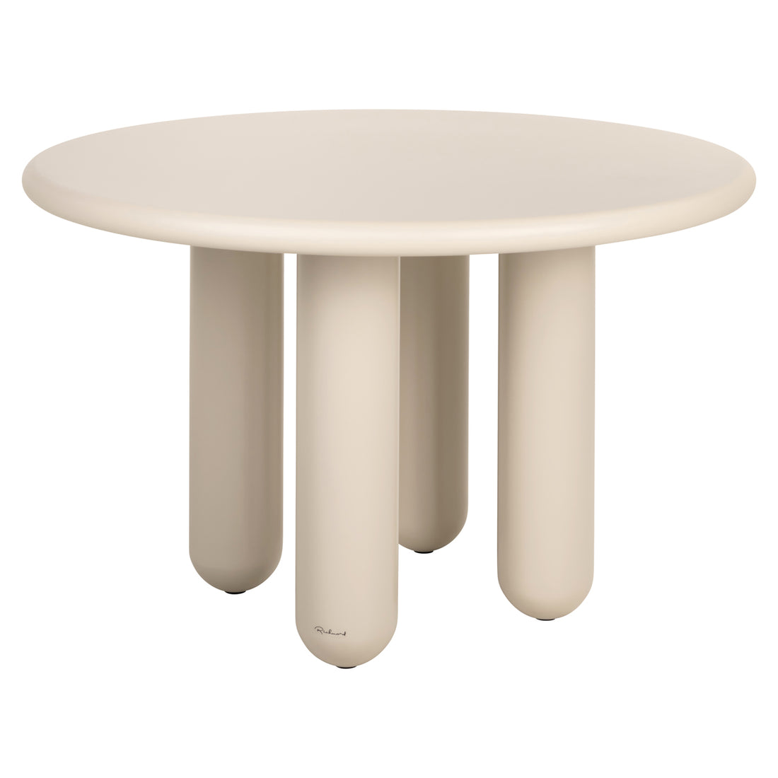 Richmond Interiors Esstisch Calma beige 120Ø Esstisch Richmond Interiors