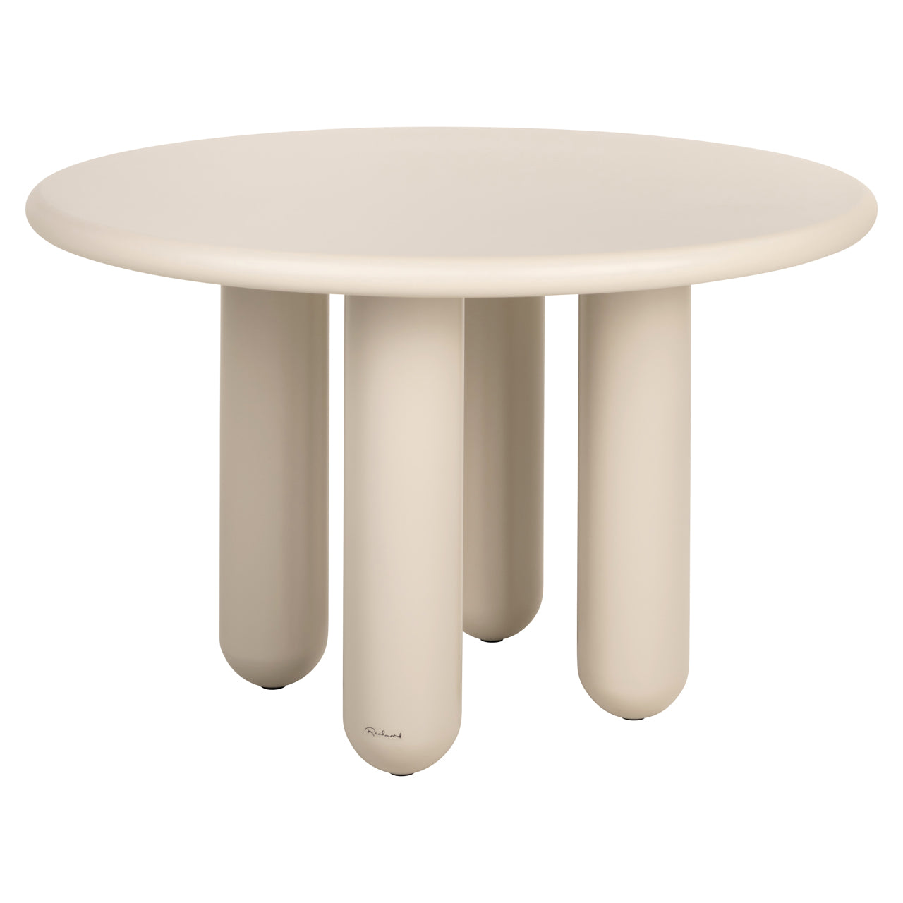 Richmond Interiors Esstisch Calma beige 120Ø Esstisch Richmond Interiors