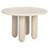 Richmond Interiors Esstisch Calma beige 120Ø Esstisch Richmond Interiors