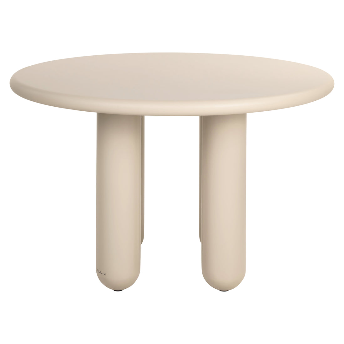 Richmond Interiors Esstisch Calma beige 120Ø Esstisch Richmond Interiors