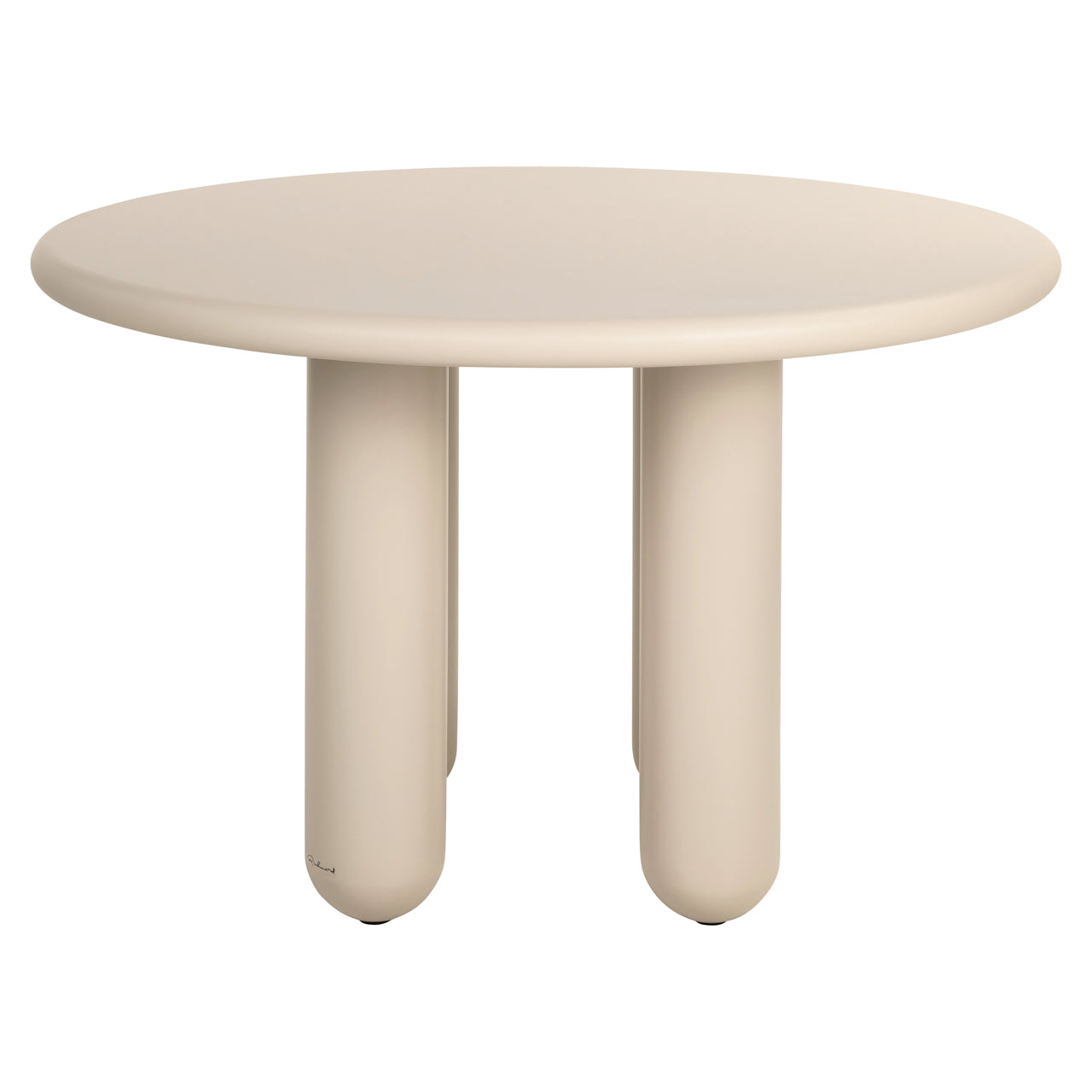 Richmond Interiors Esstisch Calma beige 120Ø Esstisch Richmond Interiors