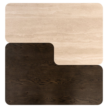Richmond Interiors Couchtisch Nando brown (Set of 2) Couchtisch Richmond Interiors