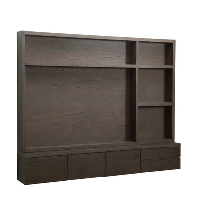 Richmond Interiors TV-Schrank Lachance brown 3-doors 2-drawers TV-Schrank Richmond Interiors