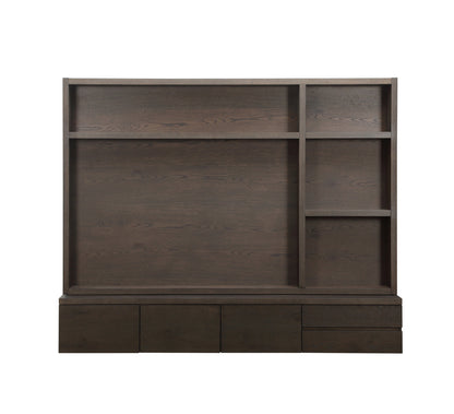 Richmond Interiors TV-Schrank Lachance brown 3-doors 2-drawers TV-Schrank Richmond Interiors