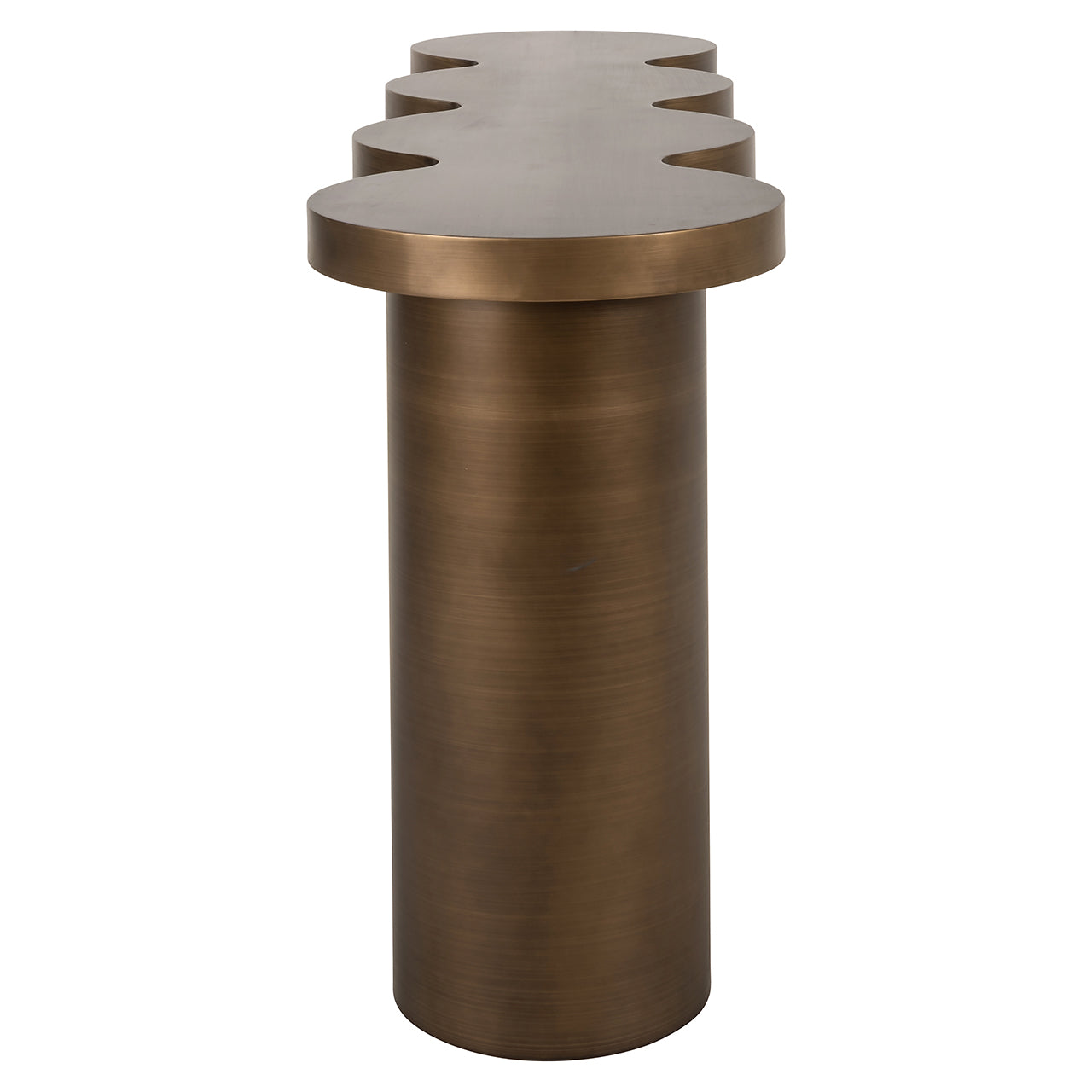 Richmond Interiors Wandkonsole Bubba (Brushed Gold) Konsolentisch Richmond Interiors