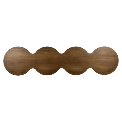 Richmond Interiors Wandkonsole Bubba (Brushed Gold) Konsolentisch Richmond Interiors