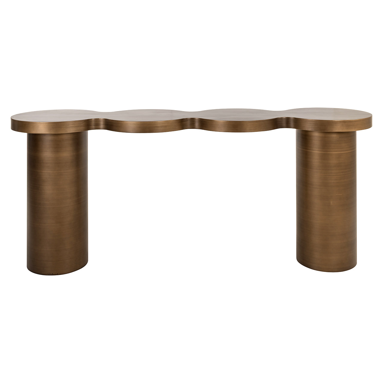 Richmond Interiors Wandkonsole Bubba (Brushed Gold) Konsolentisch Richmond Interiors