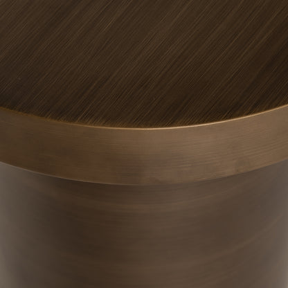 Richmond Interiors Wandkonsole Bubba (Brushed Gold) Konsolentisch Richmond Interiors