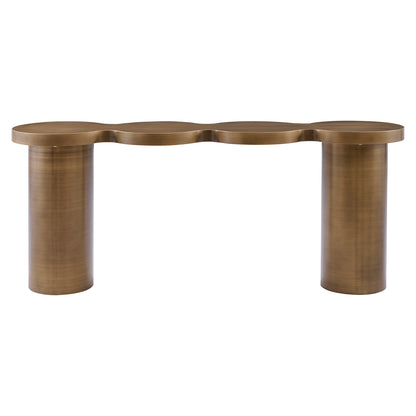 Richmond Interiors Konsole Bubba brushed gold Konsole Richmond Interiors