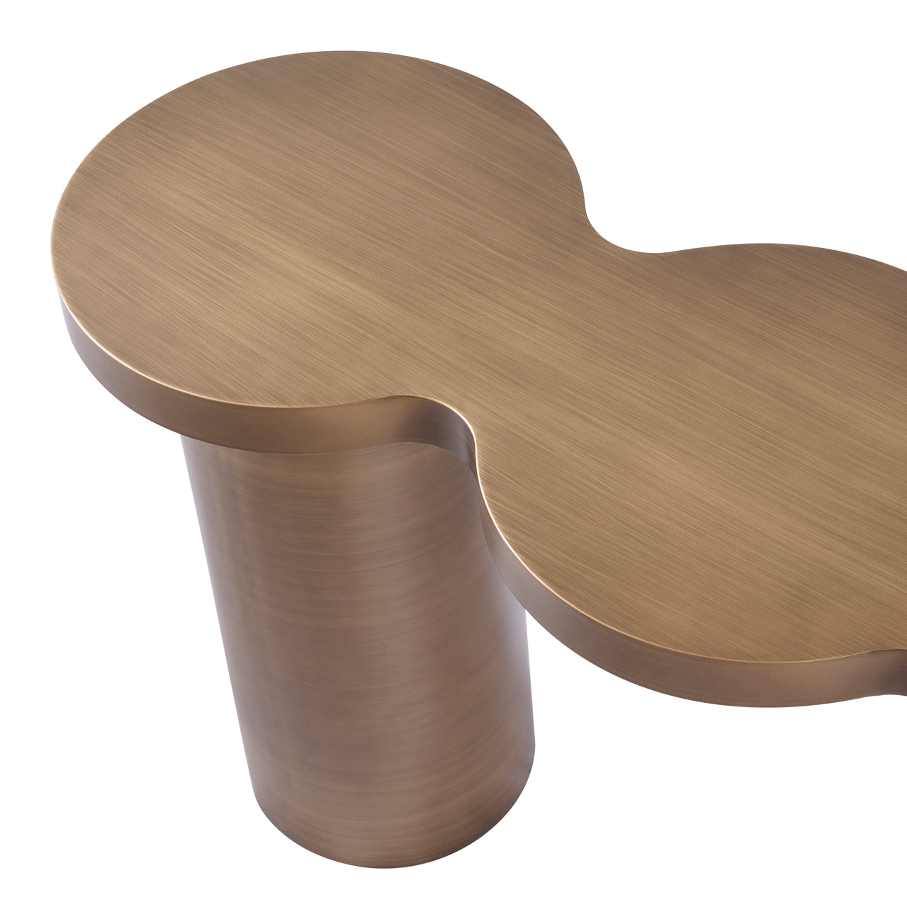 Richmond Interiors Konsole Bubba brushed gold Konsole Richmond Interiors