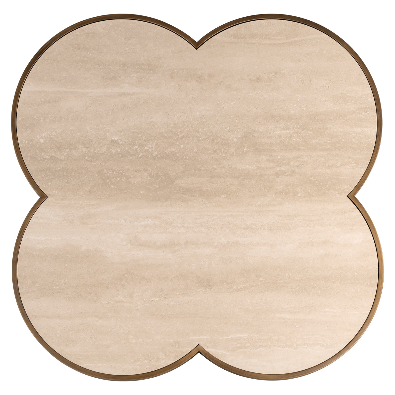 Richmond Interiors Couchtisch Clover beige Couchtisch Richmond Interiors