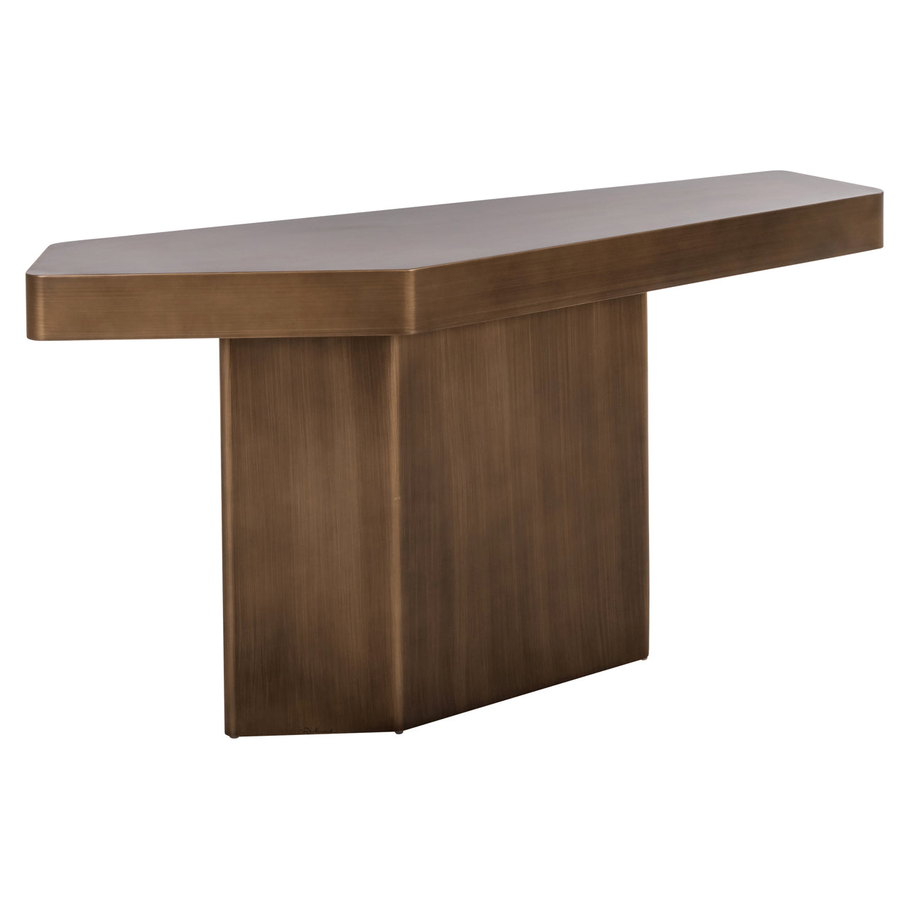 Richmond Interiors Konsole Hexa brushed gold Konsole Richmond Interiors