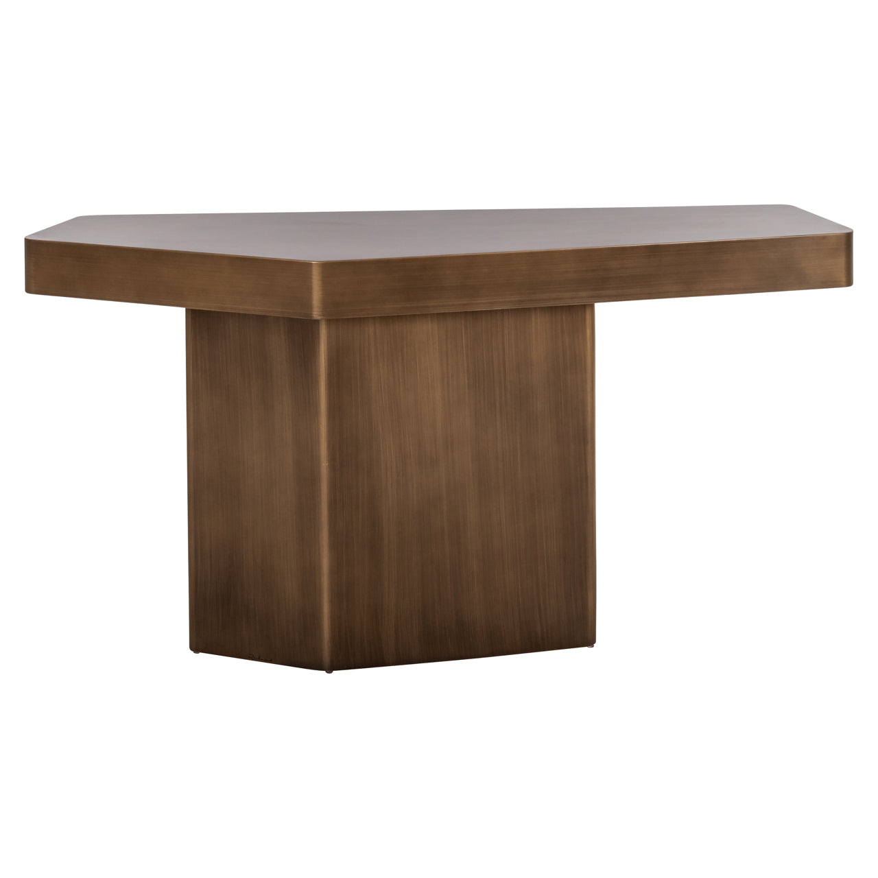 Richmond Interiors Konsole Hexa brushed gold Konsole Richmond Interiors