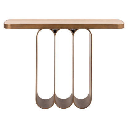 Richmond Interiors Konsole Locarno brushed gold Konsole Richmond Interiors