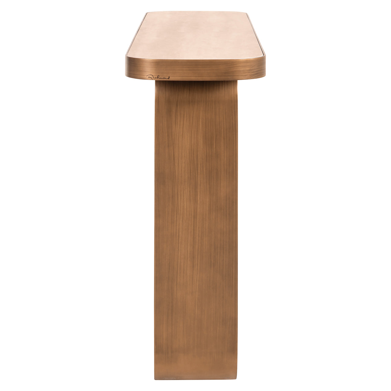 Richmond Interiors Konsole Locarno brushed gold Konsole Richmond Interiors