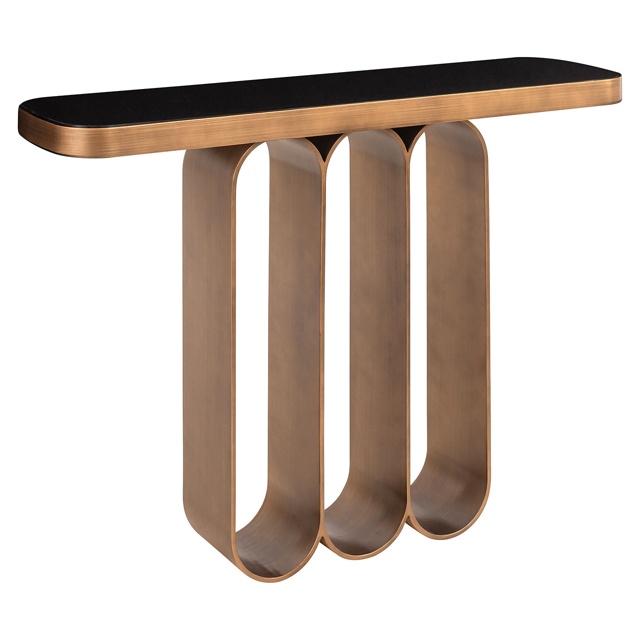Richmond Interiors Konsolentisch Locarno – Brushed Gold Konsolentisch Richmond Interiors