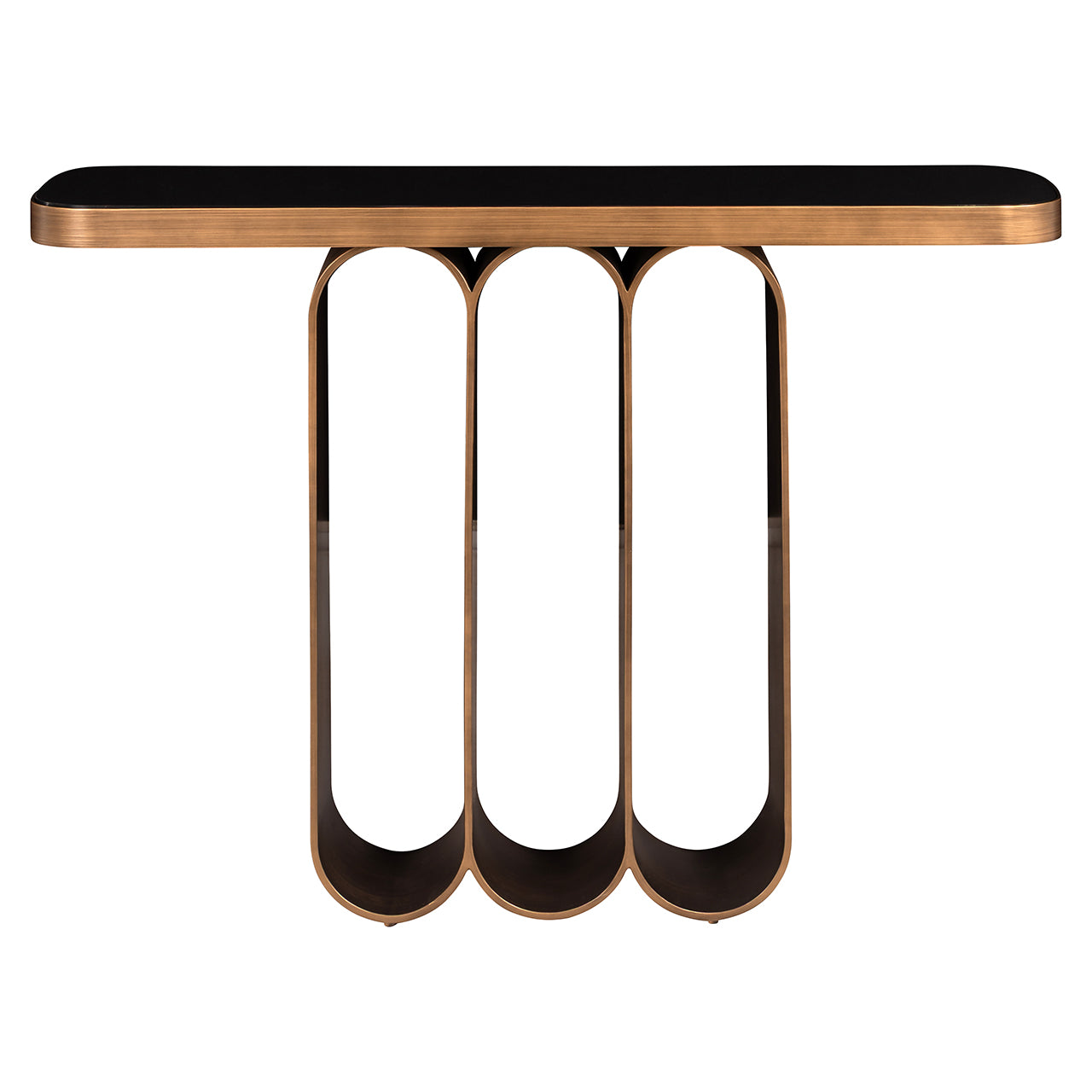 Richmond Interiors Konsolentisch Locarno – Brushed Gold Konsolentisch Richmond Interiors