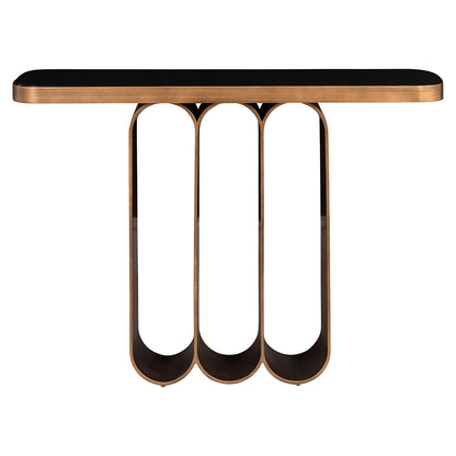 Richmond Interiors Konsolentisch Locarno – Brushed Gold Konsolentisch Richmond Interiors